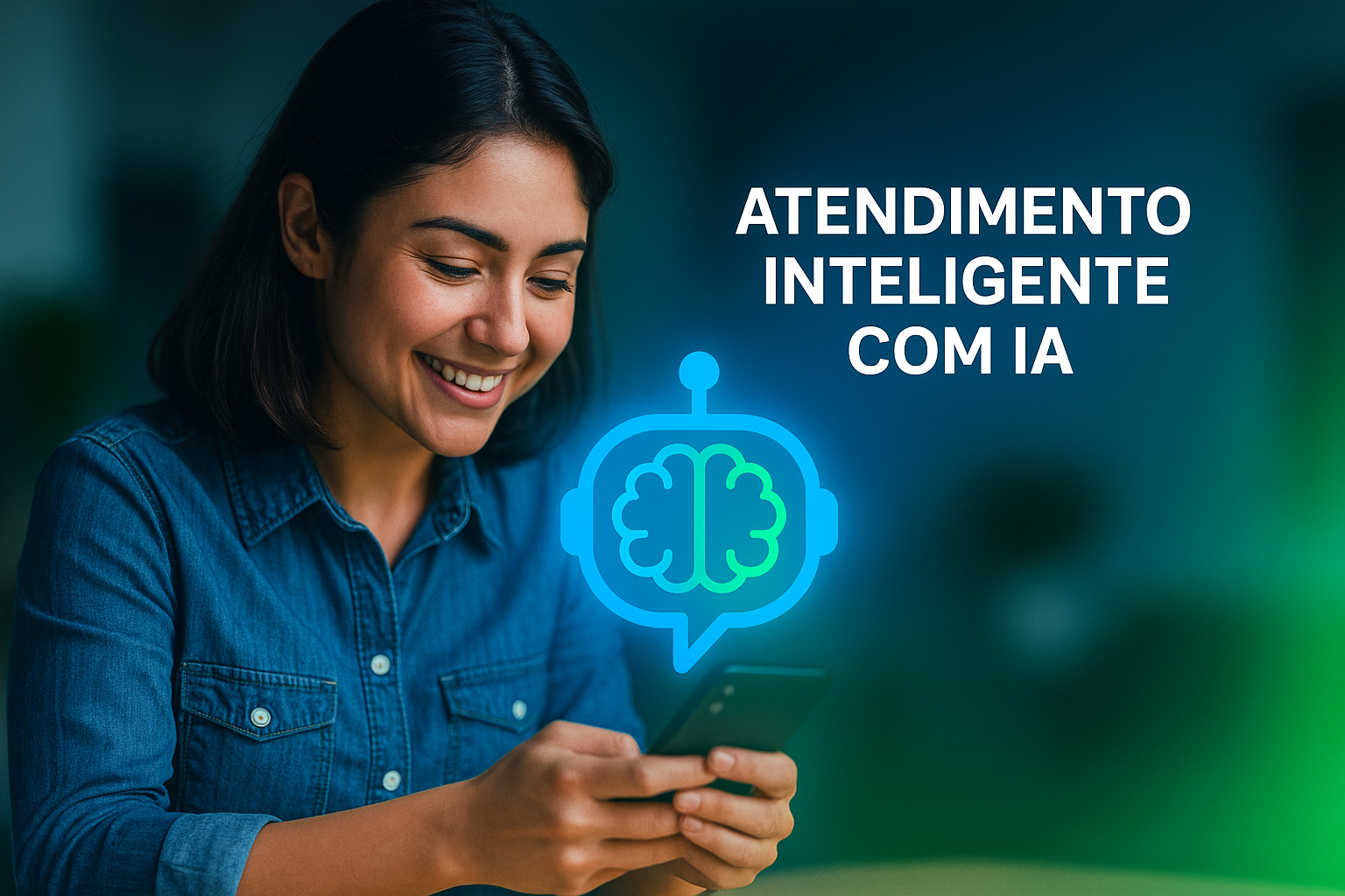 Atendimento inteligente IA Helper